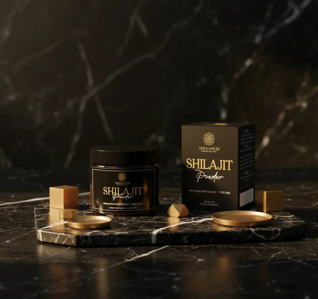 THERAPIUM™ Shilajit Supreme 10g – Himalayan Resin Powder Therapium
